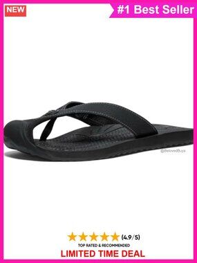 KEEN Barbados Breathable Comfortable Sandals Toe Protection Flip-Flops